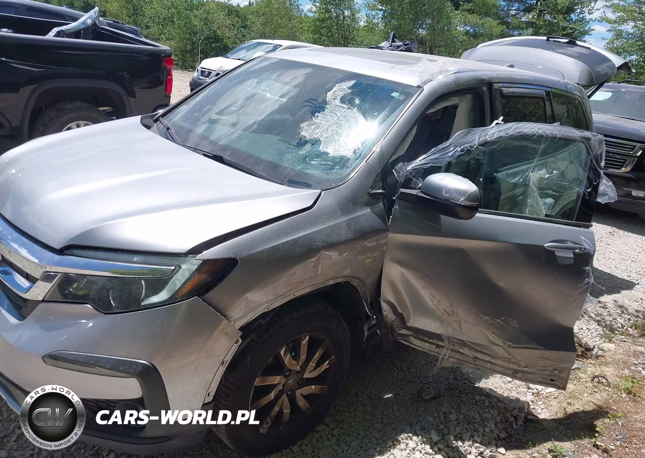 2019 Honda Pilot Ex-L VIN:5FNYF6H54KB093601 - 2