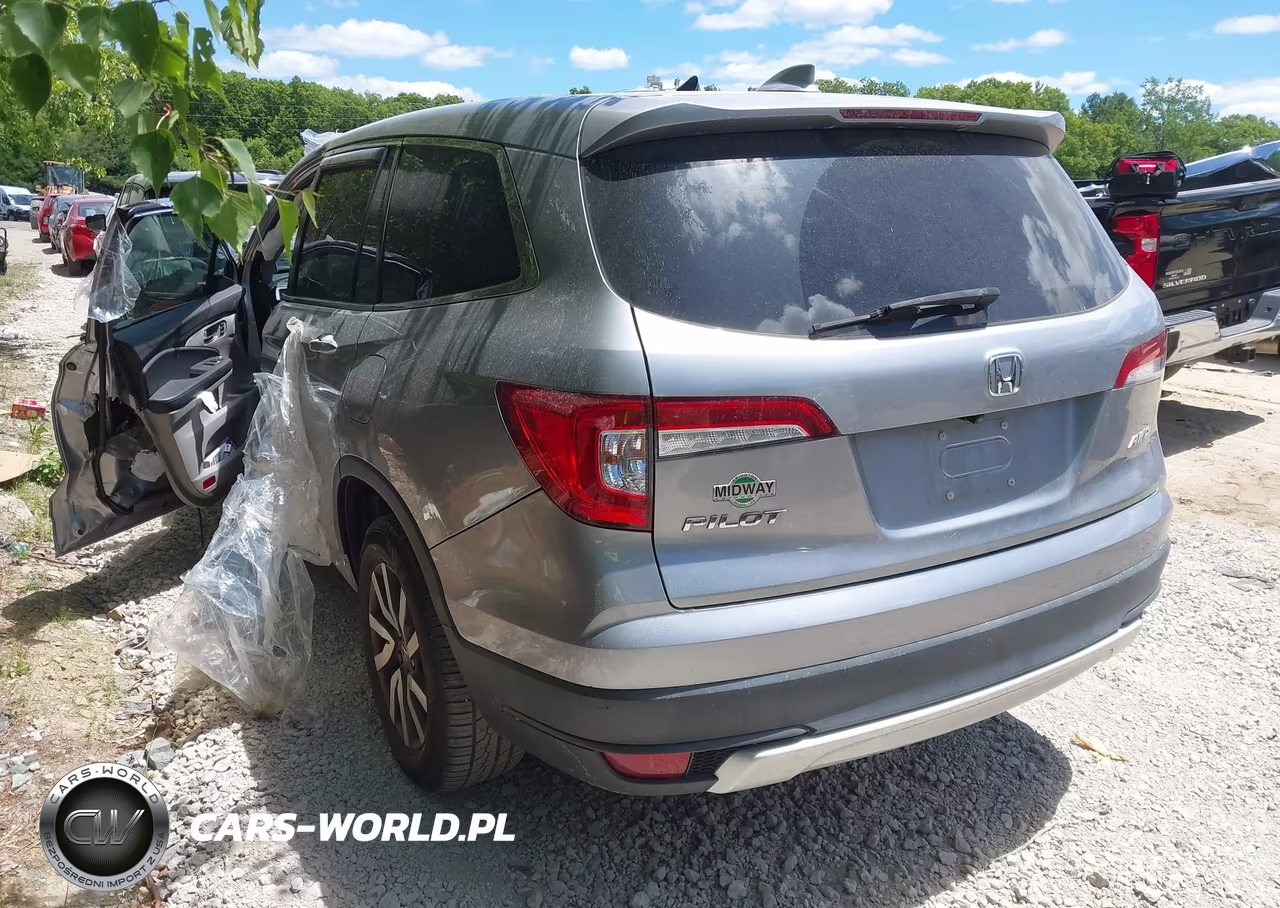 2019 Honda Pilot Ex-L VIN:5FNYF6H54KB093601 - 3