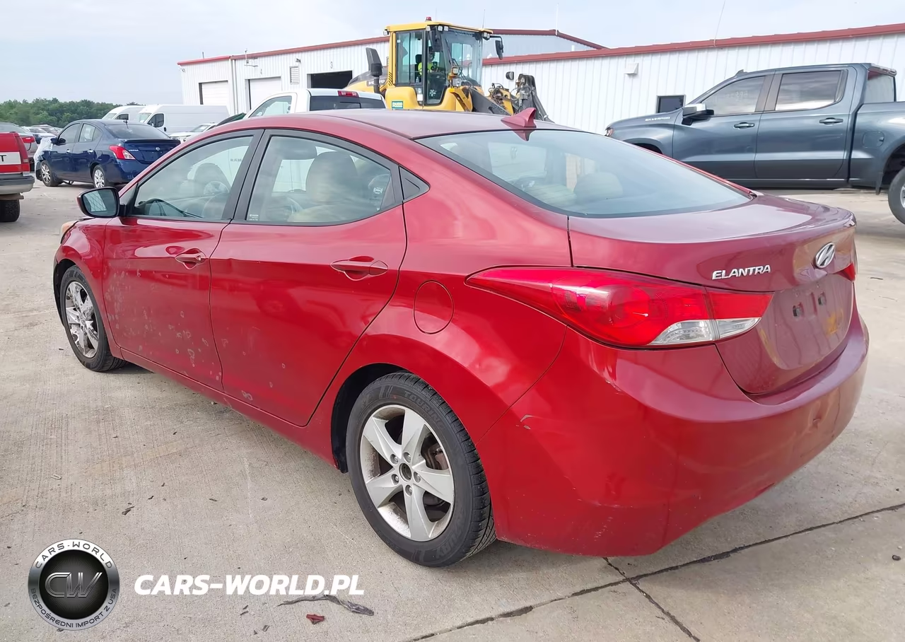 2013 Hyundai Elantra Gls VIN:KMHDH4AE0DU500343 - 3