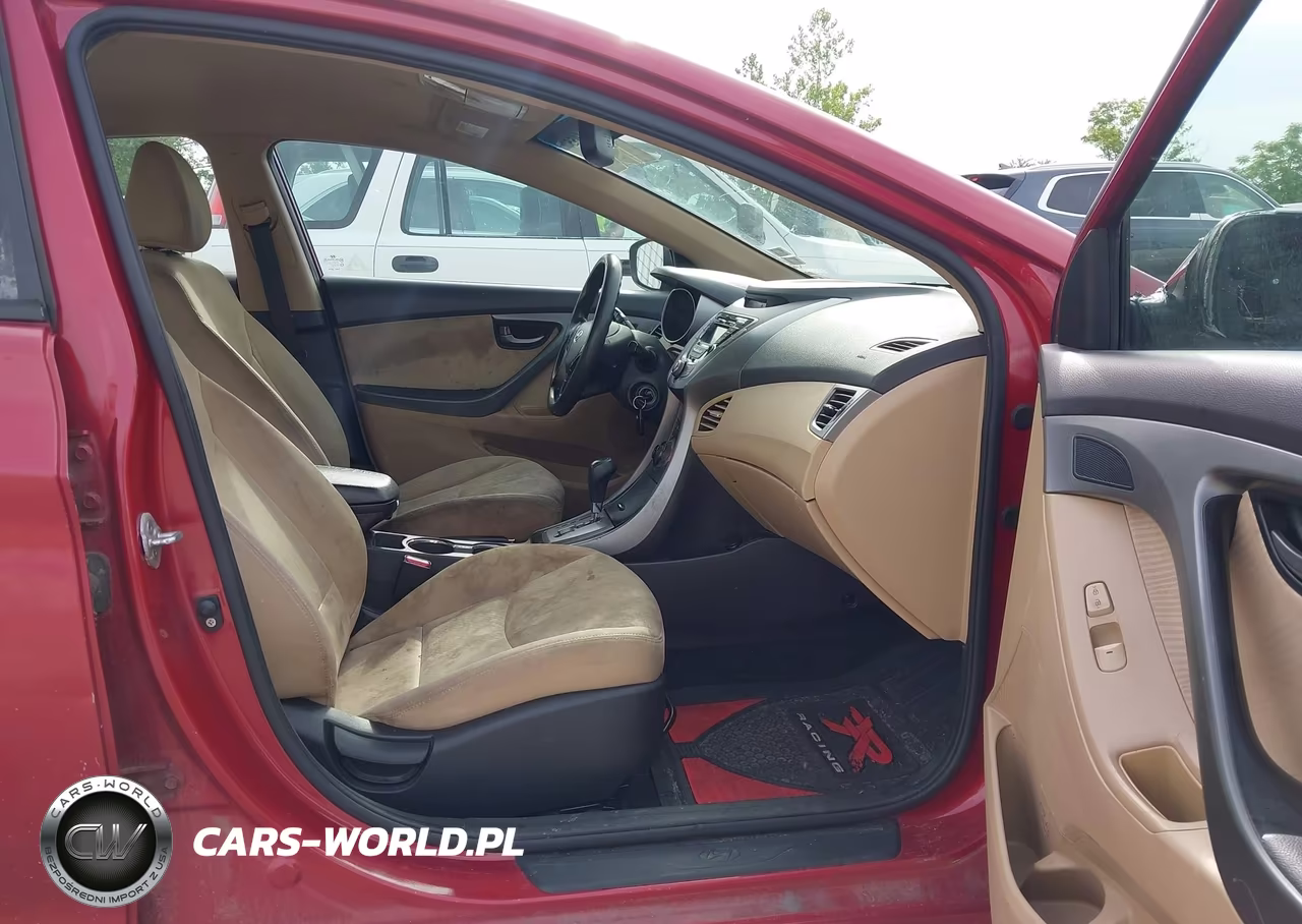 2013 Hyundai Elantra Gls VIN:KMHDH4AE0DU500343 - 5