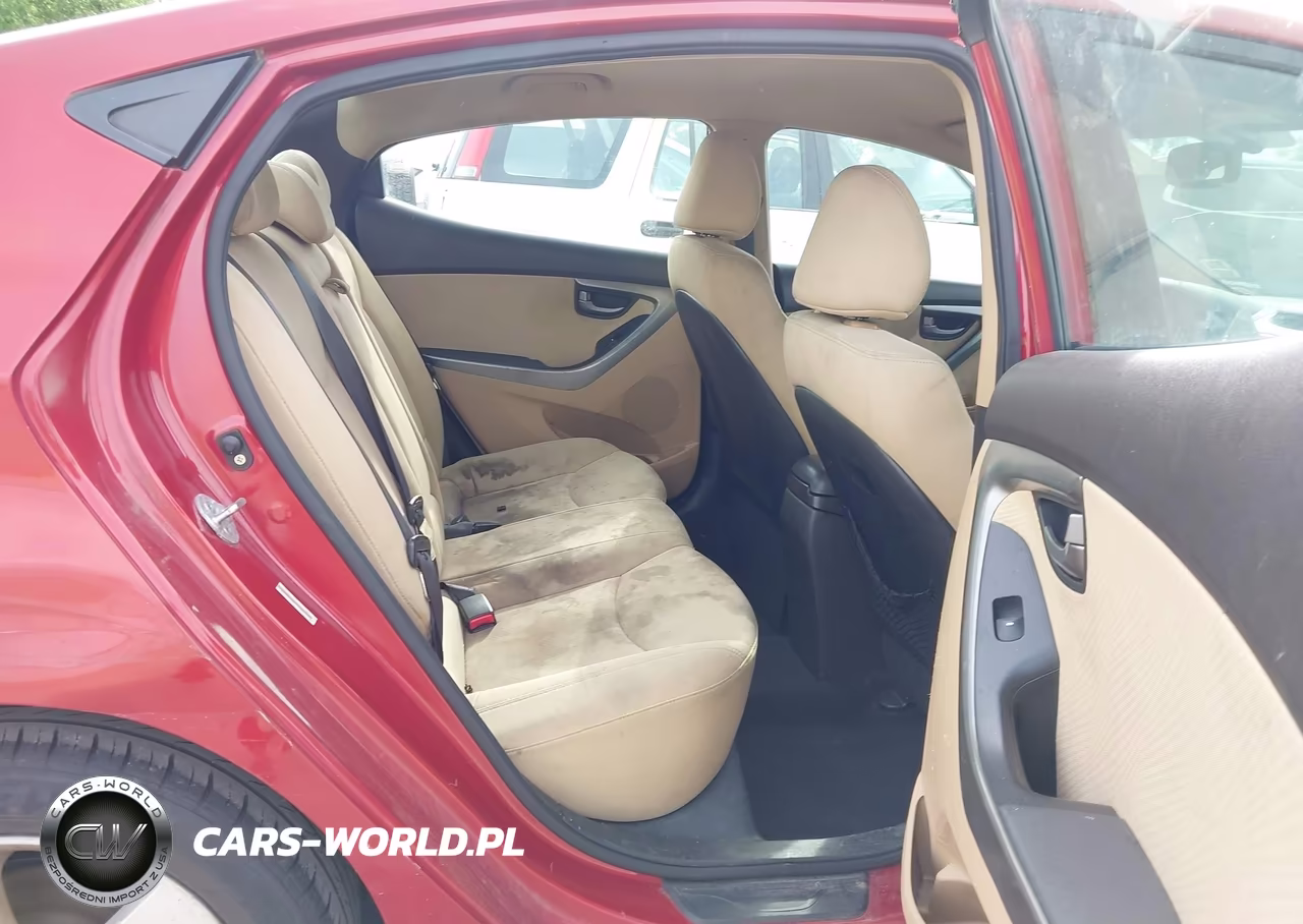 2013 Hyundai Elantra Gls VIN:KMHDH4AE0DU500343 - 8