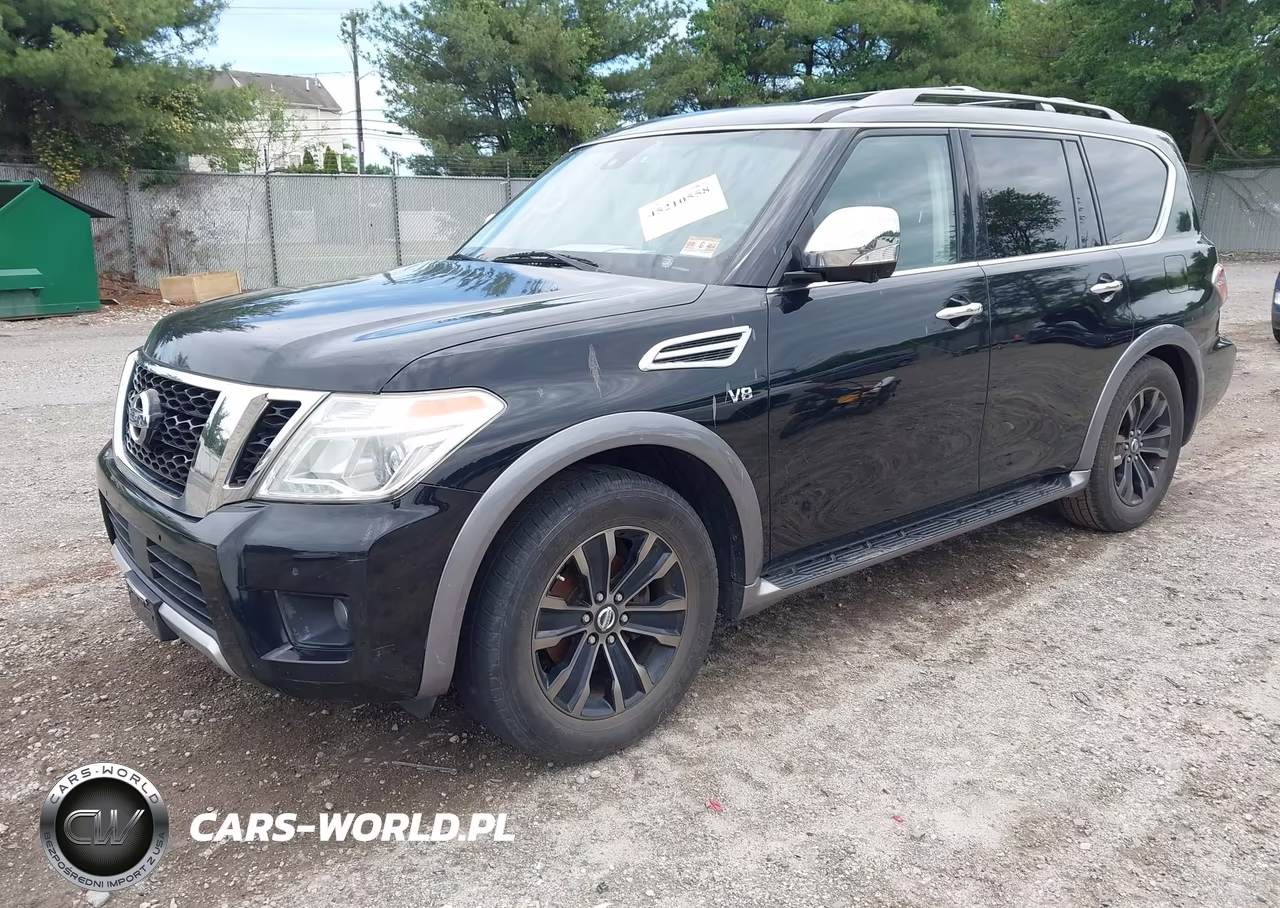 2017 Nissan Armada Platinum VIN:JN8AY2NC8H9505209 - 2