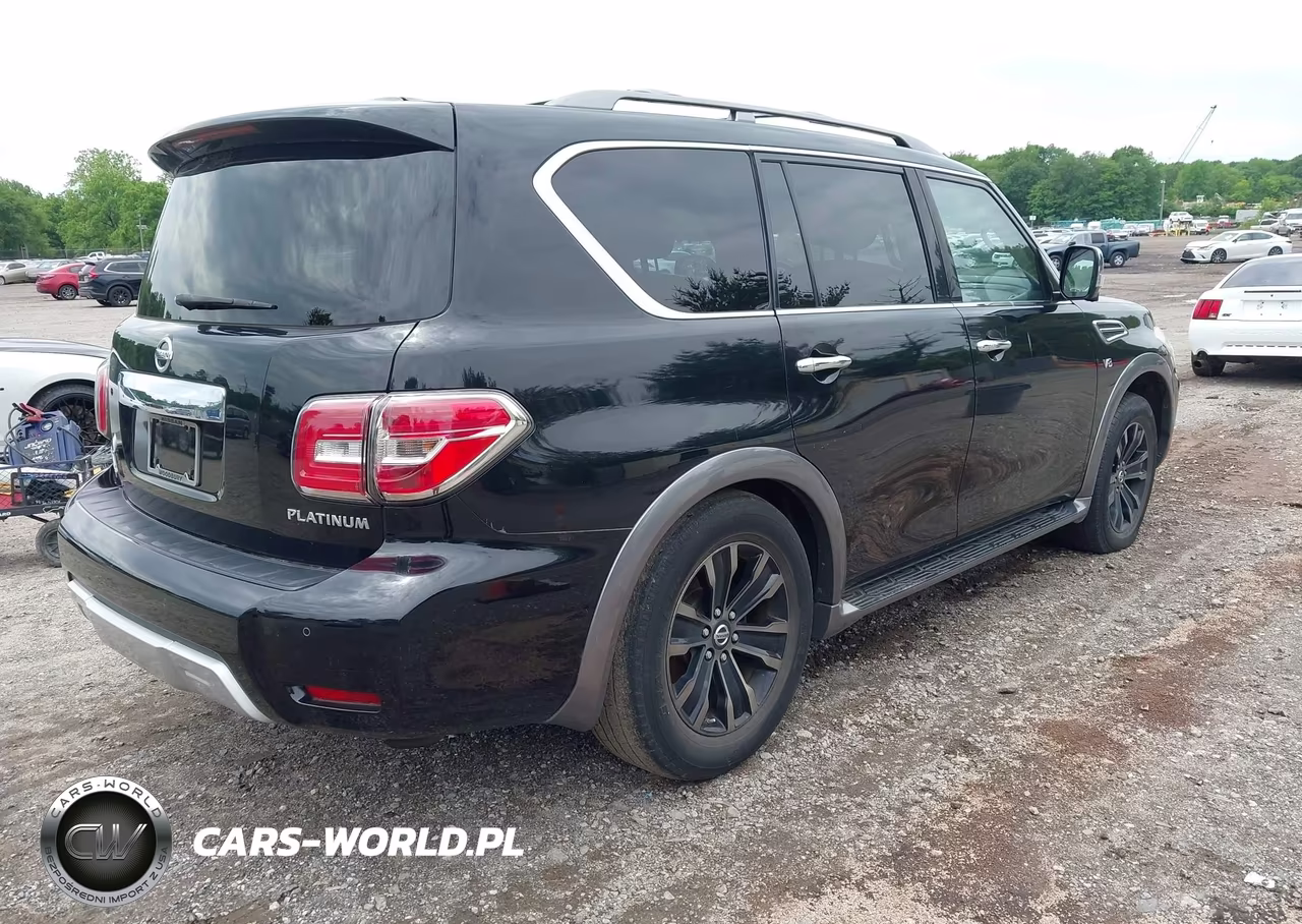 2017 Nissan Armada Platinum VIN:JN8AY2NC8H9505209 - 4