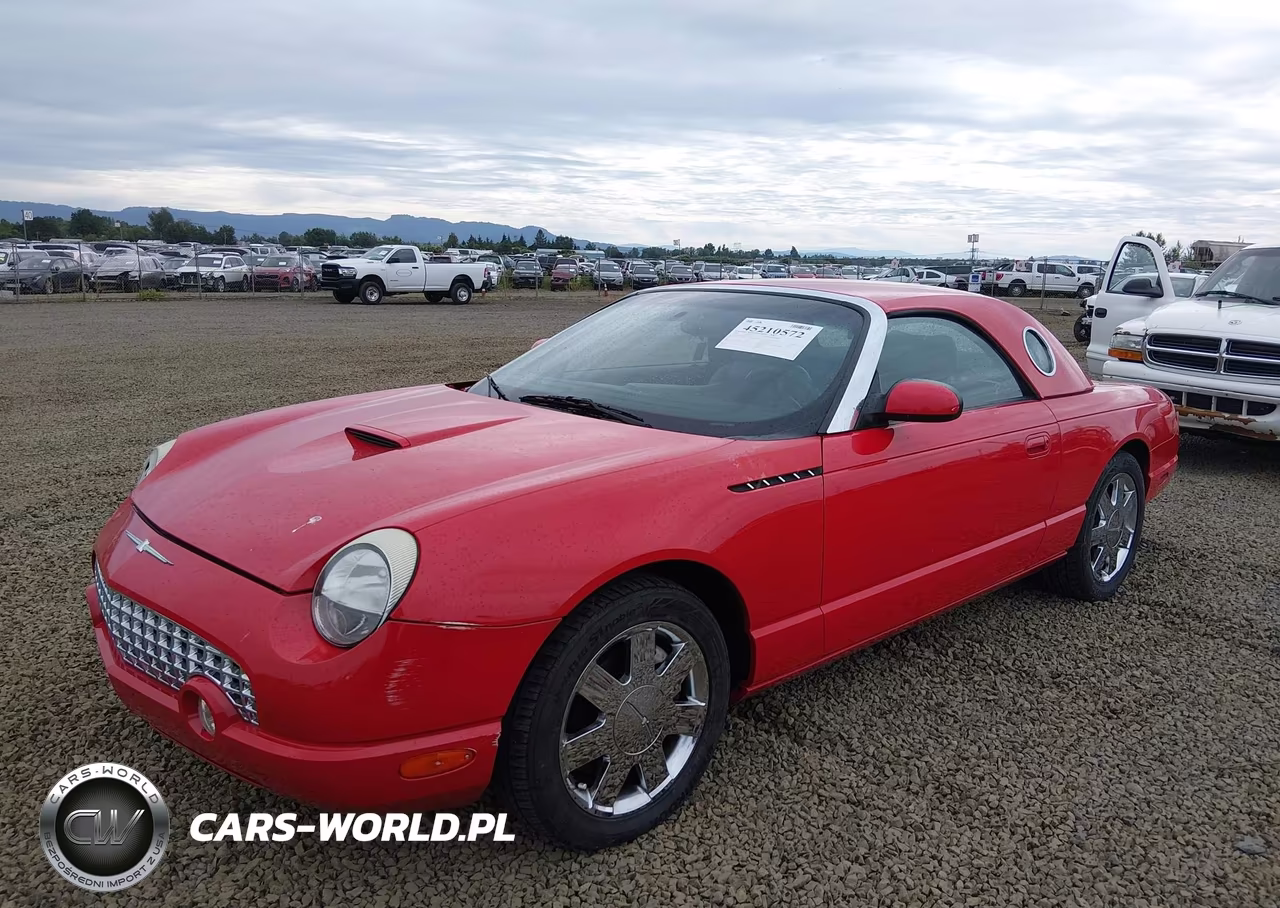 2003 Ford Thunderbird VIN:1FAHP60A73Y102742 - 2