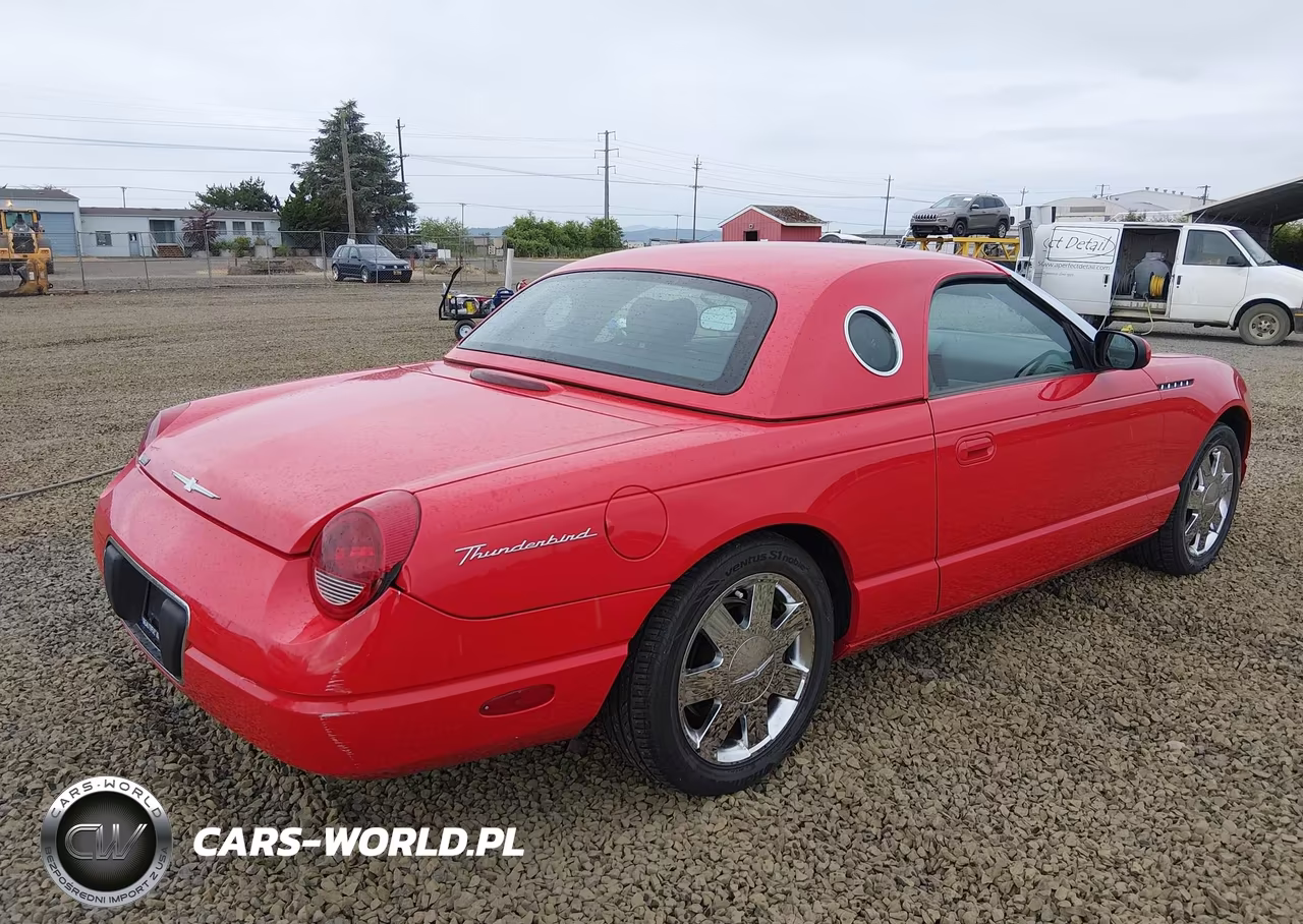 2003 Ford Thunderbird VIN:1FAHP60A73Y102742 - 4