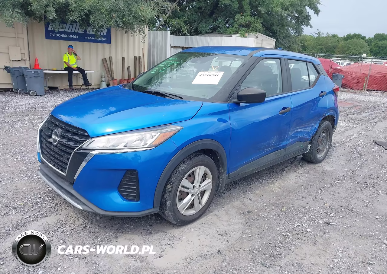2022 Nissan Kicks S Xtronic Cvt VIN:3N1CP5BV9NL480986 - 2