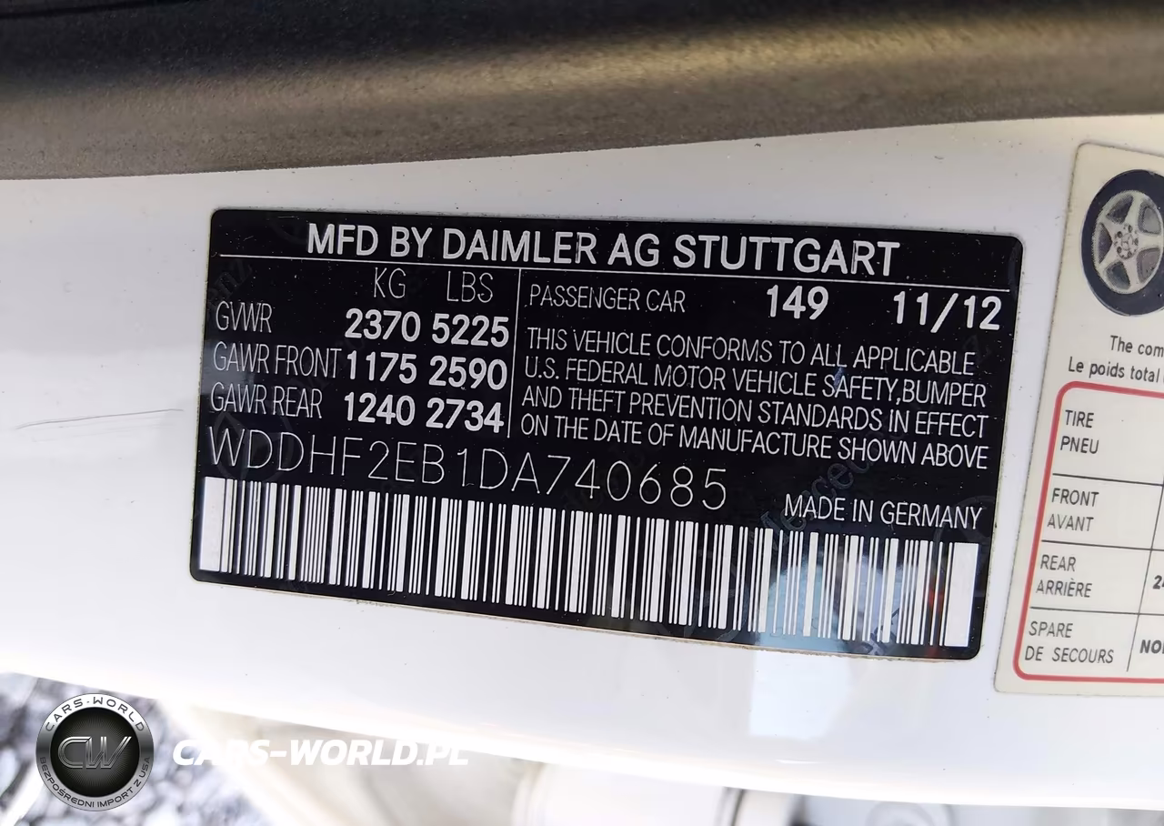 2013 Mercedes-Benz E 350 Bluetec VIN:WDDHF2EB1DA740685 - 9