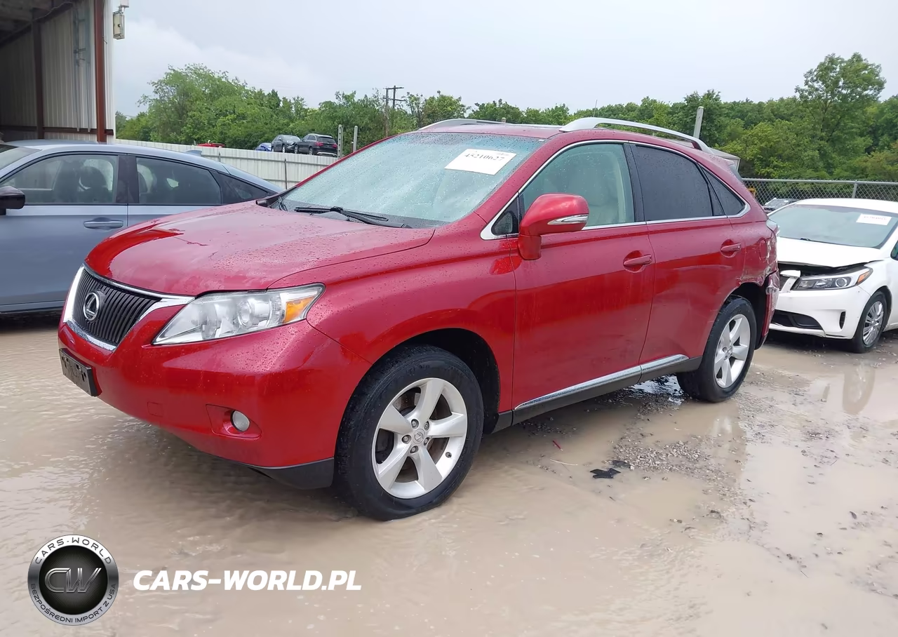 2010 Lexus Rx 350 VIN:2T2BK1BA3AC023242 - 2