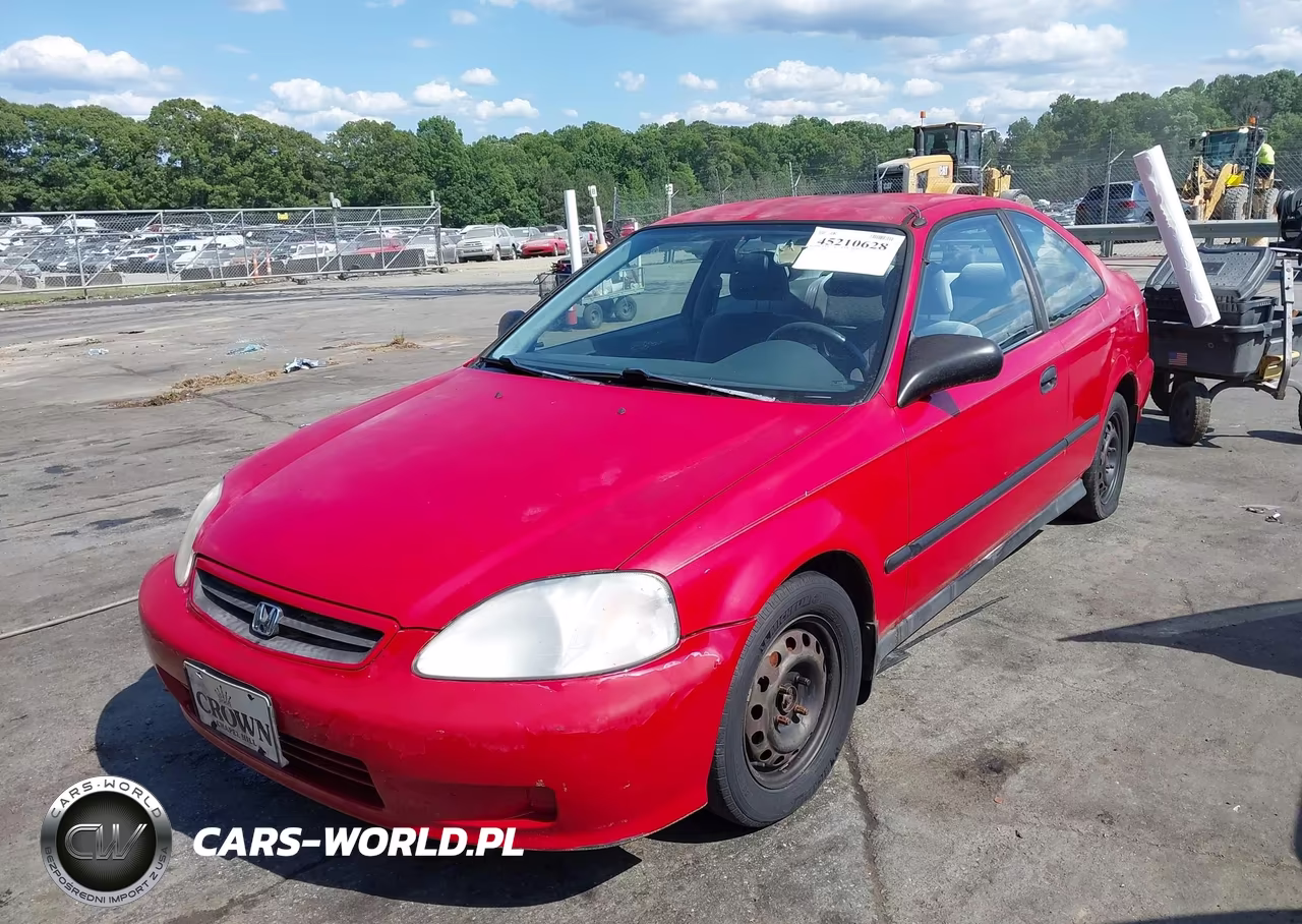 1999 Honda Civic Dx VIN:1HGEJ612XXL017047 - 2