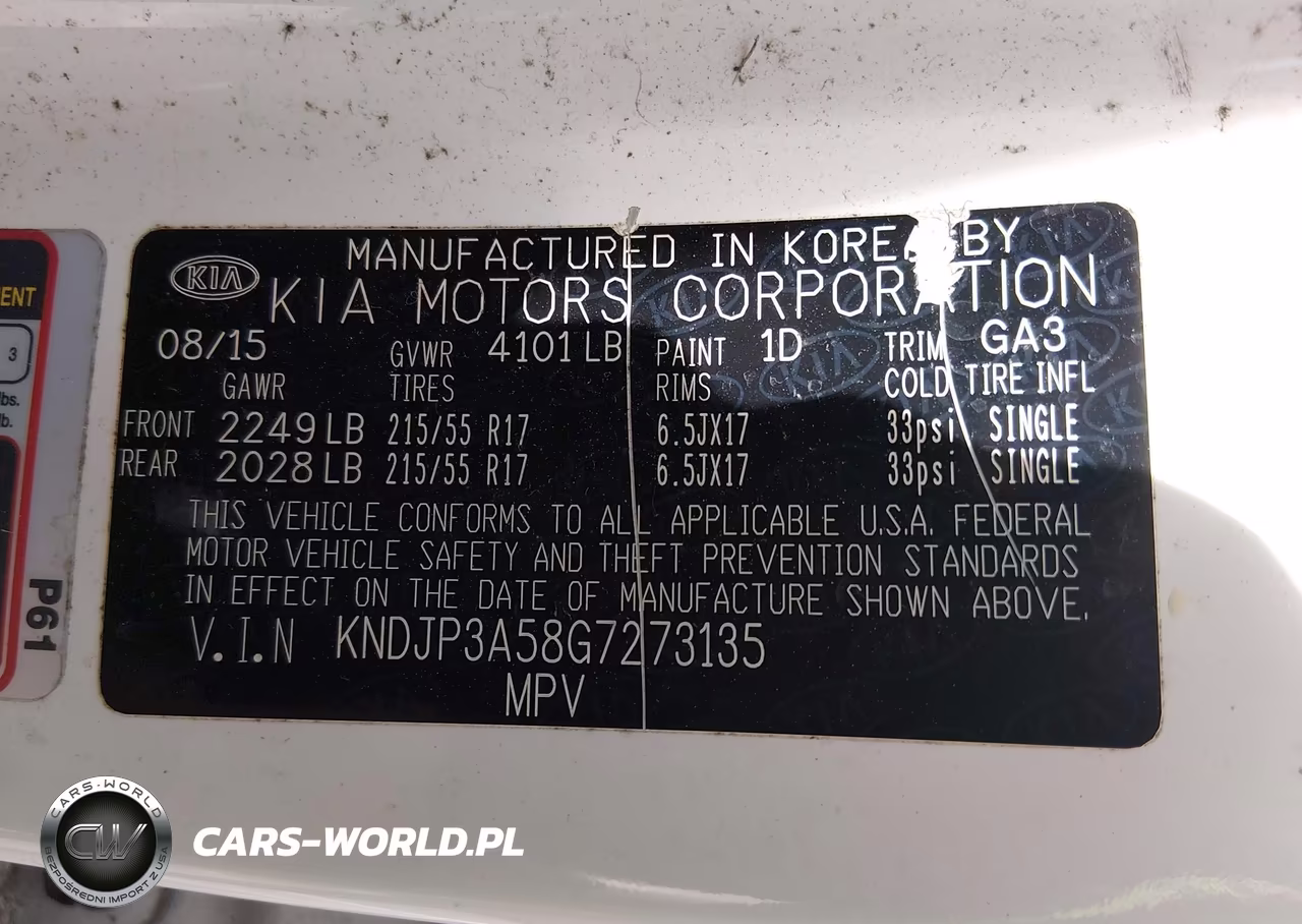 2016 Kia Soul + VIN:KNDJP3A58G7273135 - 9