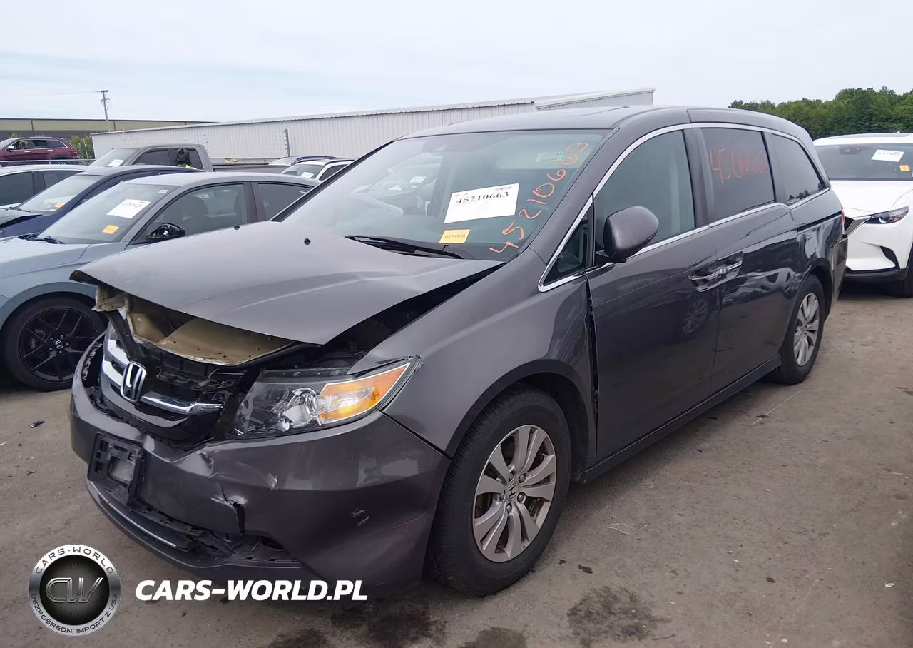 2015 Honda Odyssey Ex-L VIN:5FNRL5H61FB130691 - 2
