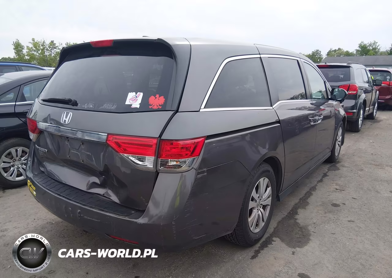 2015 Honda Odyssey Ex-L VIN:5FNRL5H61FB130691 - 4