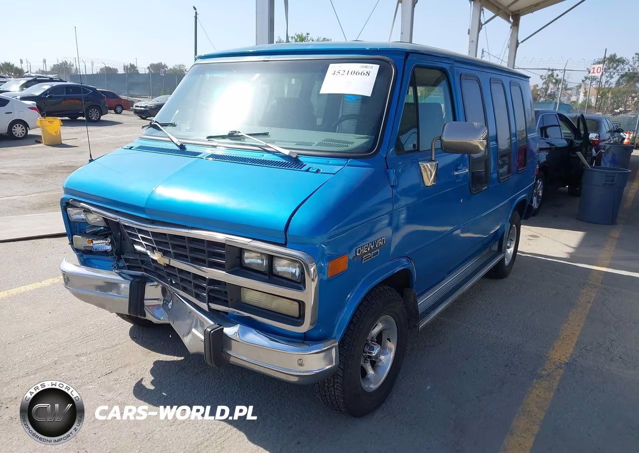 1993 Chevrolet G20 VIN:1GBEG25Z6PF316437 - 2