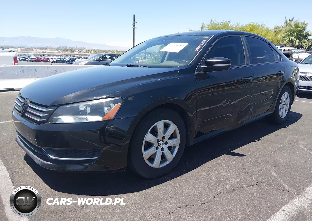 2013 Volkswagen Passat 2.5L S VIN:1VWAP7A37DC062157 - 2