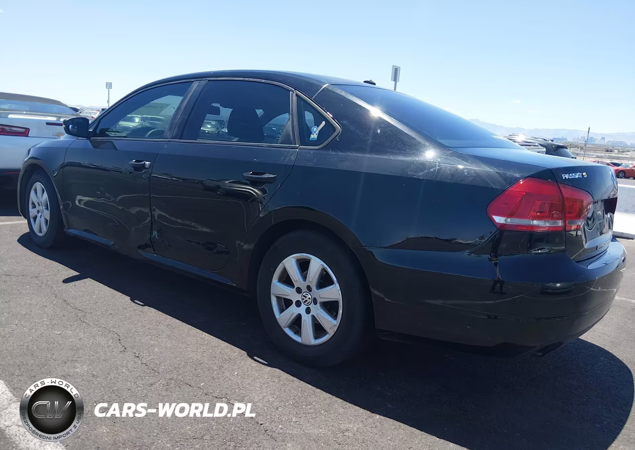 2013 Volkswagen Passat 2.5L S VIN:1VWAP7A37DC062157 - 3