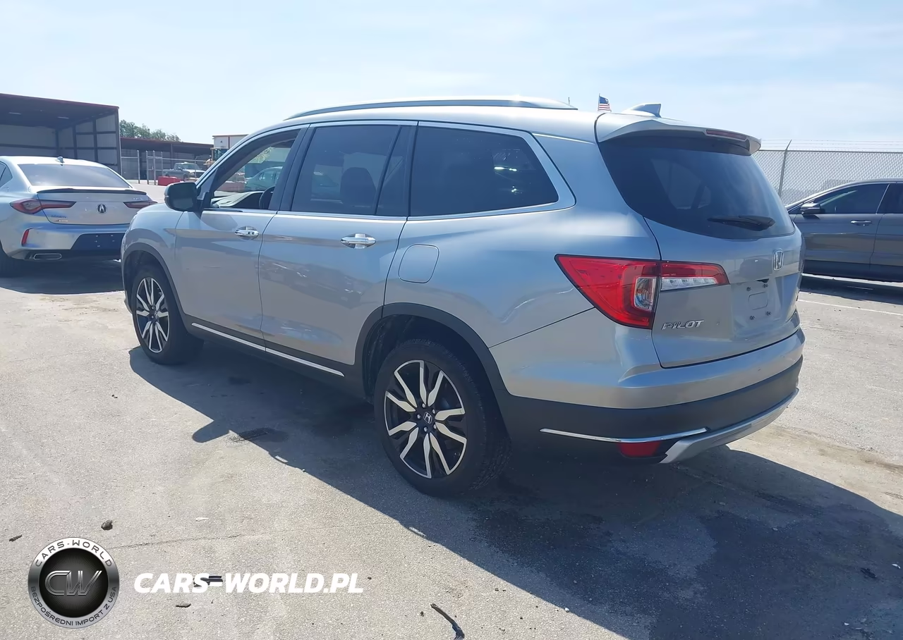 2020 Honda Pilot Awd Elite VIN:5FNYF6H02LB018000 - 3