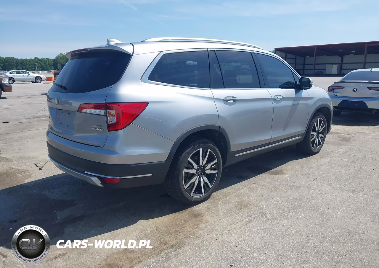 2020 Honda Pilot Awd Elite VIN:5FNYF6H02LB018000 - 4