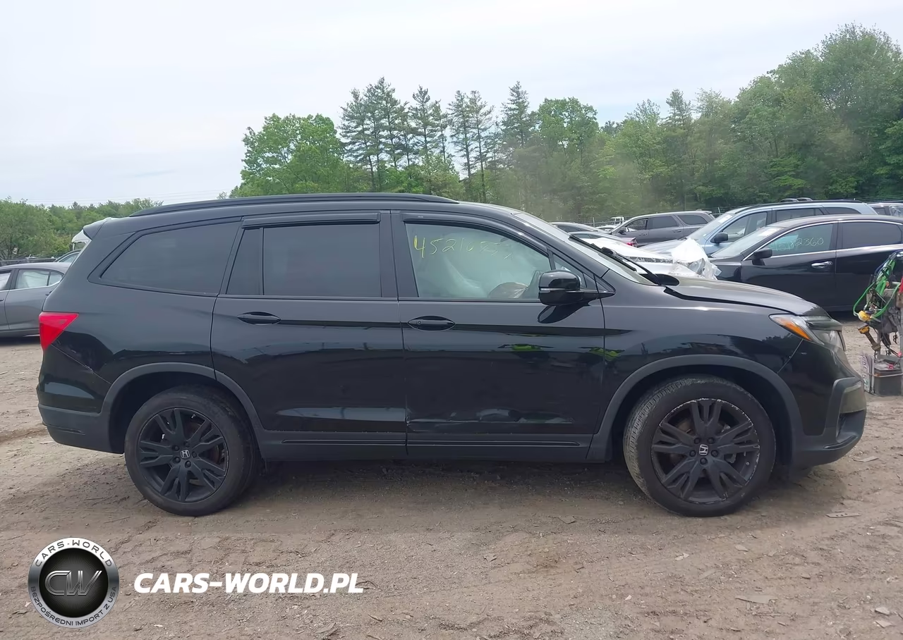 2021 Honda Pilot Awd Black Edition VIN:5FNYF6H71MB048958 - 13