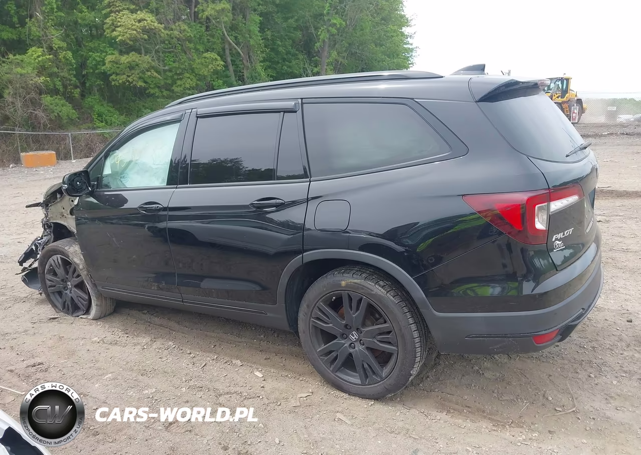 2021 Honda Pilot Awd Black Edition VIN:5FNYF6H71MB048958 - 14