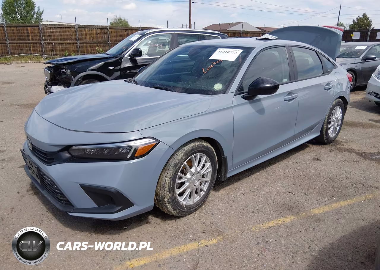 2022 Honda Civic Sport VIN:2HGFE2F57NH598263 - 2