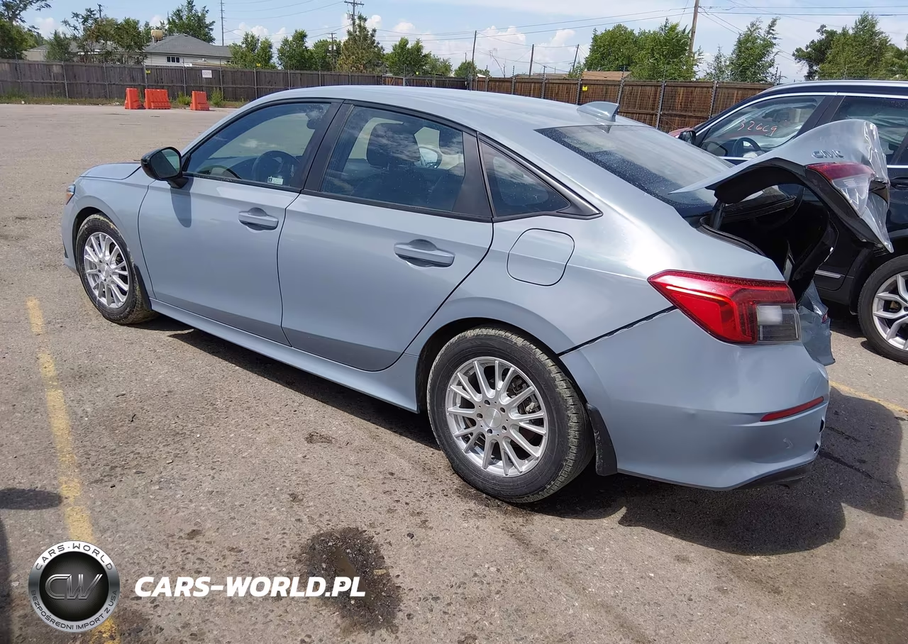 2022 Honda Civic Sport VIN:2HGFE2F57NH598263 - 3