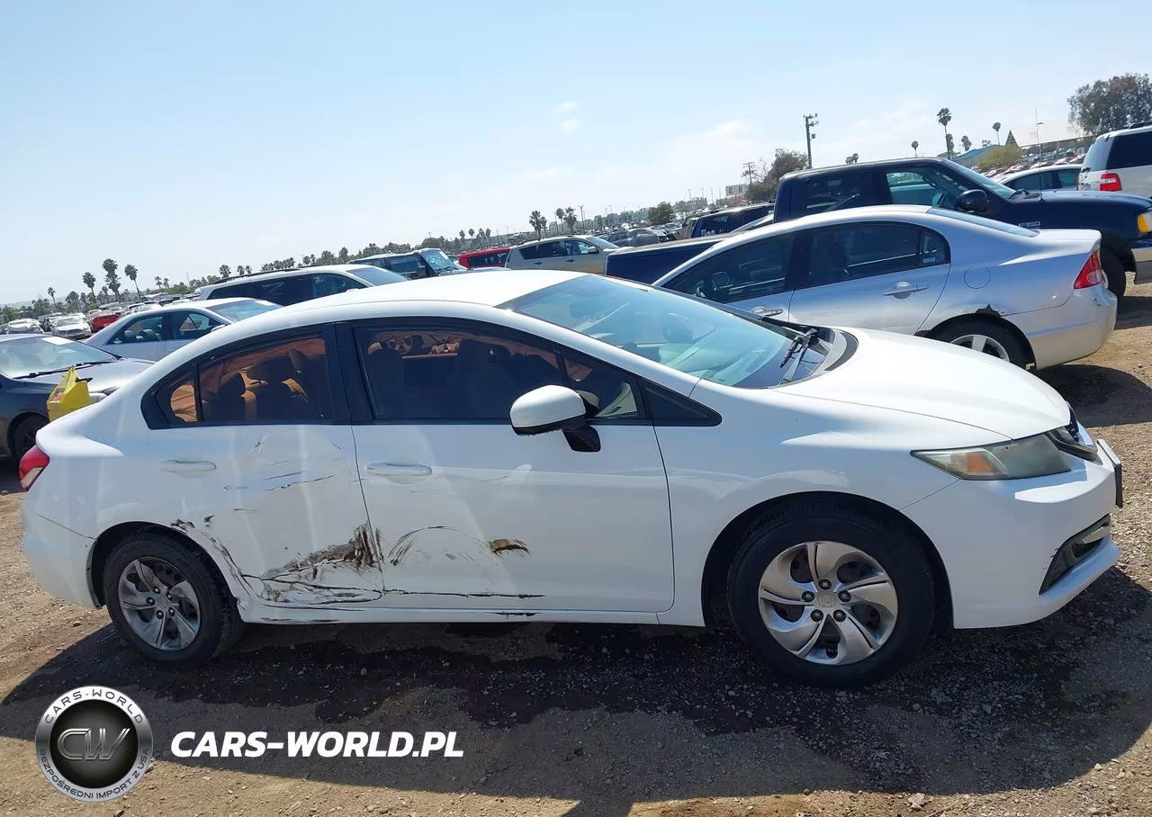 2015 Honda Civic Lx VIN:19XFB2F56FE233741 - 13