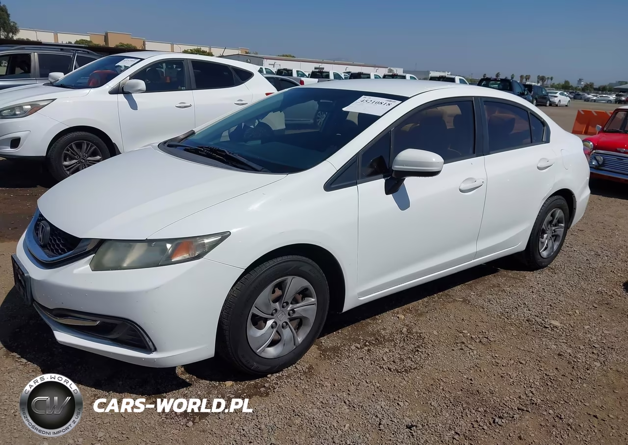 2015 Honda Civic Lx VIN:19XFB2F56FE233741 - 2