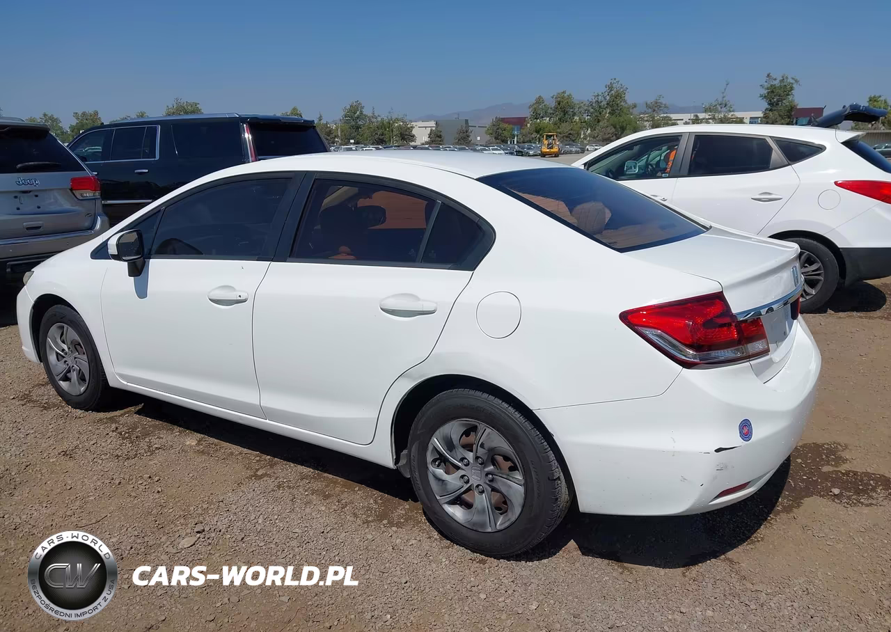 2015 Honda Civic Lx VIN:19XFB2F56FE233741 - 3