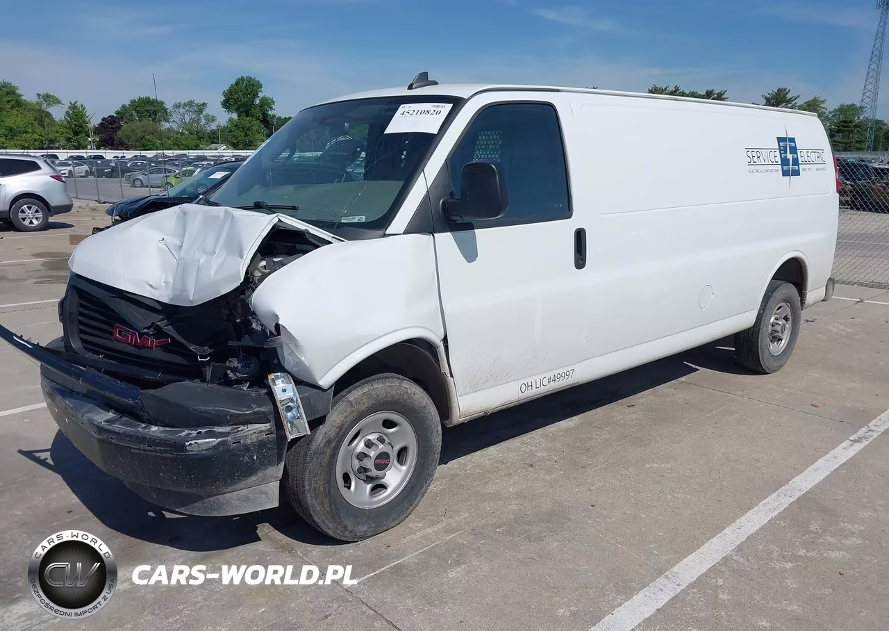 2023 GMC Savana Cargo Rwd 3500 Extended Wheelbase Work Van VIN:1GTZ7HFP4P1104159 - 2