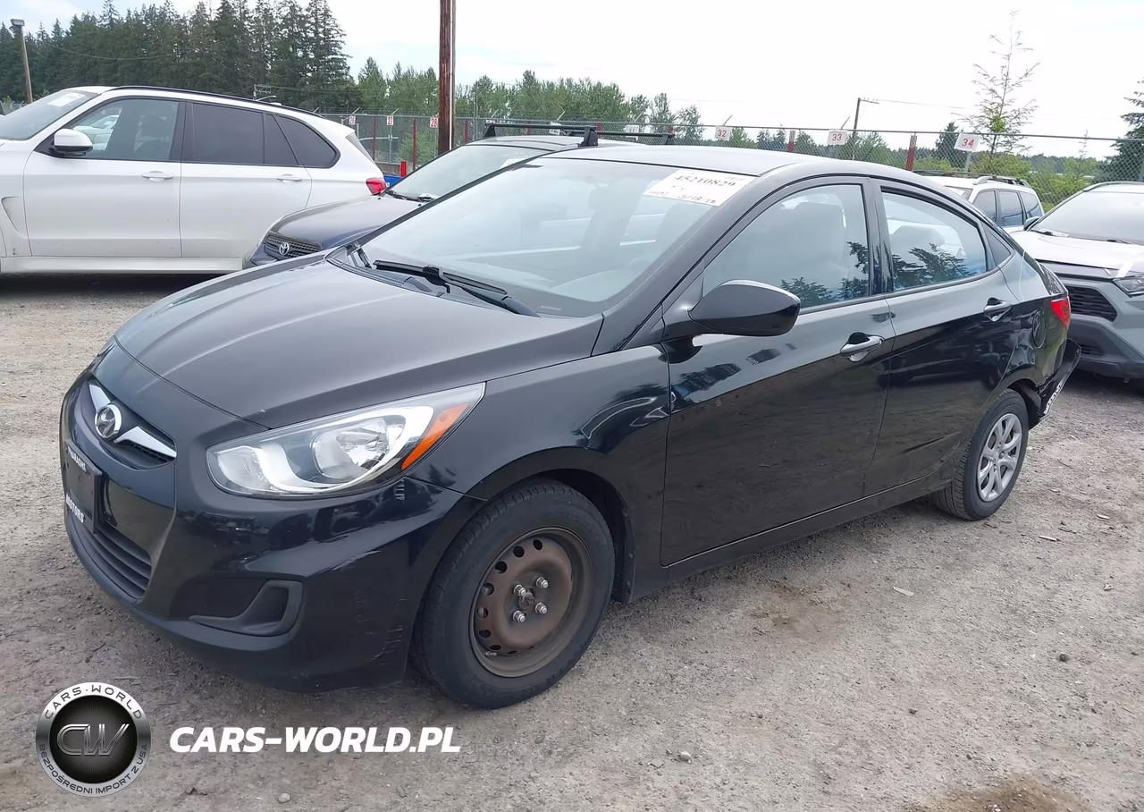 2012 Hyundai Accent Gls VIN:KMHCT4AEXCU073441 - 2