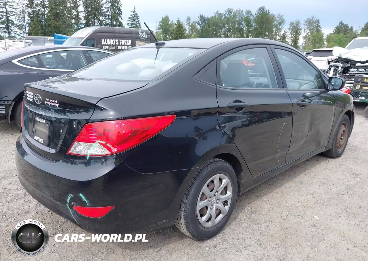 2012 Hyundai Accent Gls VIN:KMHCT4AEXCU073441 - 4