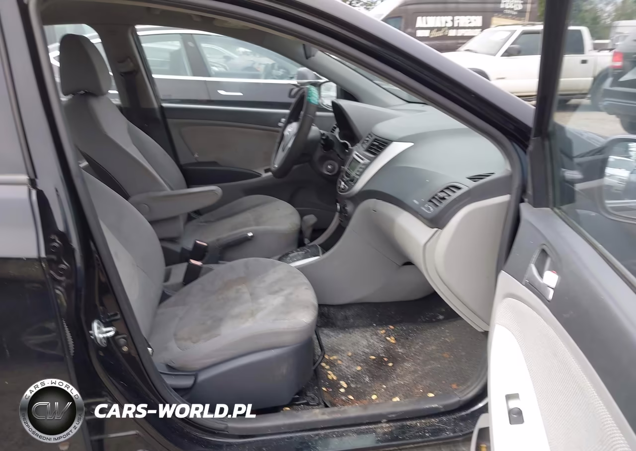 2012 Hyundai Accent Gls VIN:KMHCT4AEXCU073441 - 5