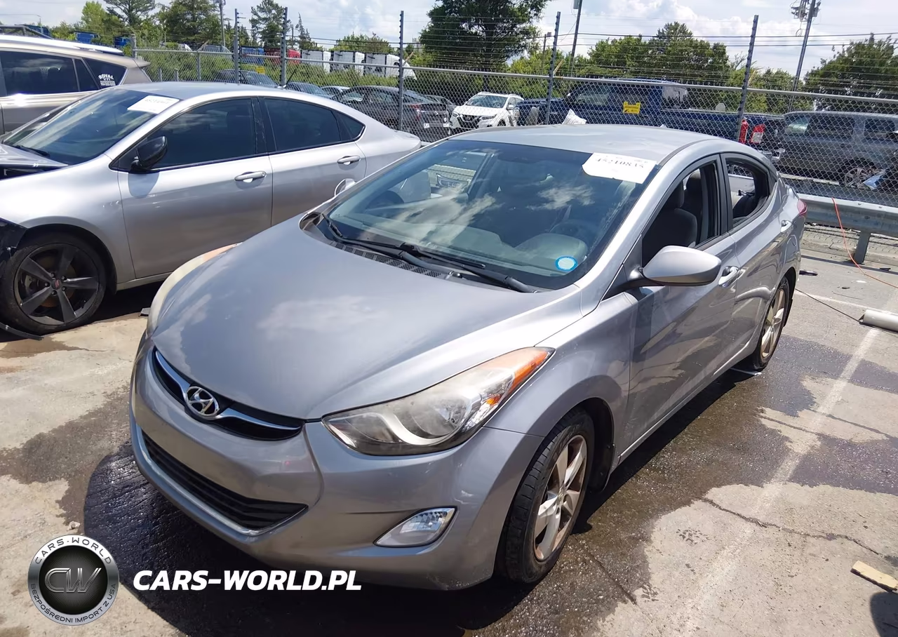 2013 Hyundai Elantra Gls VIN:KMHDH4AE4DU584361 - 2