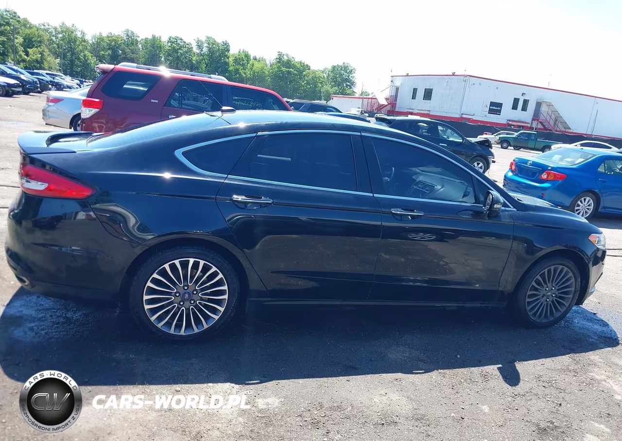 2017 Ford Fusion Titanium VIN:3FA6P0K98HR169685 - 13