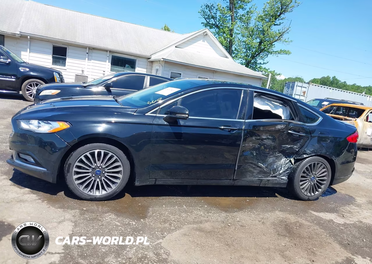 2017 Ford Fusion Titanium VIN:3FA6P0K98HR169685 - 14
