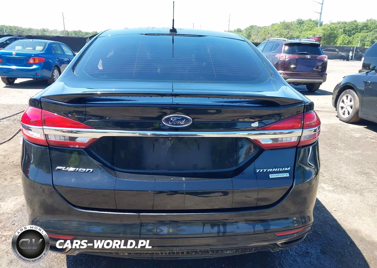2017 Ford Fusion Titanium VIN:3FA6P0K98HR169685 - 16