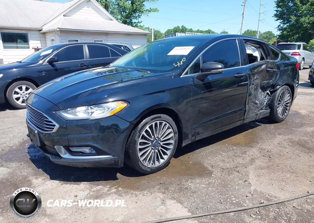 2017 Ford Fusion Titanium VIN:3FA6P0K98HR169685 - 2