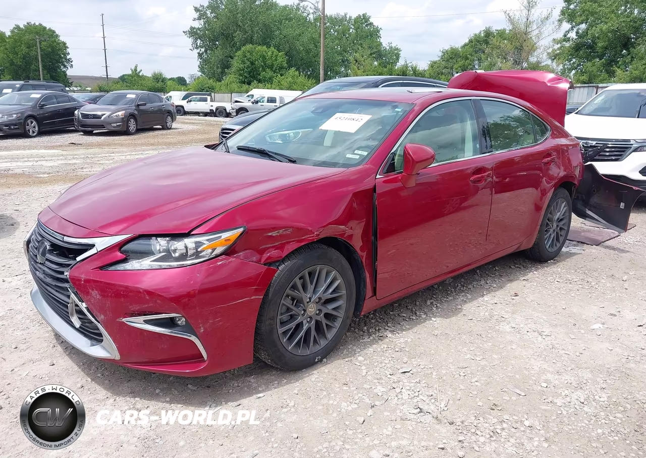 2018 Lexus Es 350 VIN:58ABK1GGXJU109933 - 2