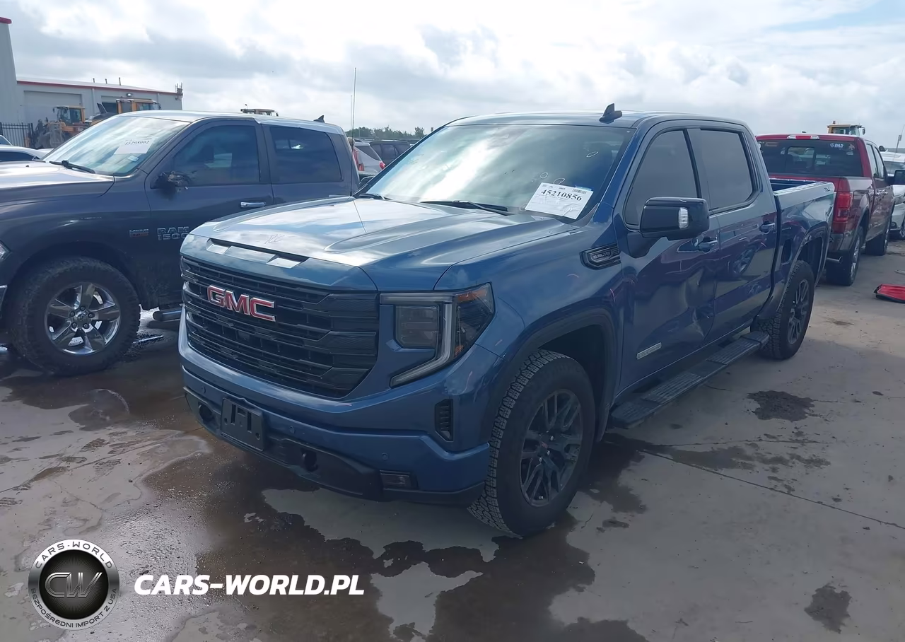2025 GMC Sierra 1500 4Wd Short Box Elevation With 3Sb VIN:1GTUUCED9SZ278199 - 2