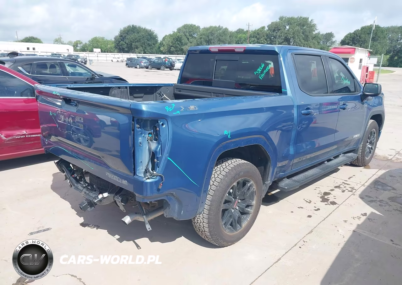2025 GMC Sierra 1500 4Wd Short Box Elevation With 3Sb VIN:1GTUUCED9SZ278199 - 4