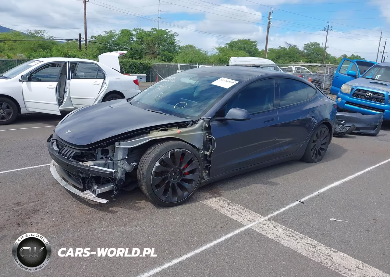 2023 Tesla Model 3 Performance Dual Motor All-Wheel Drive VIN:5YJ3E1EC2PF407899 - 2