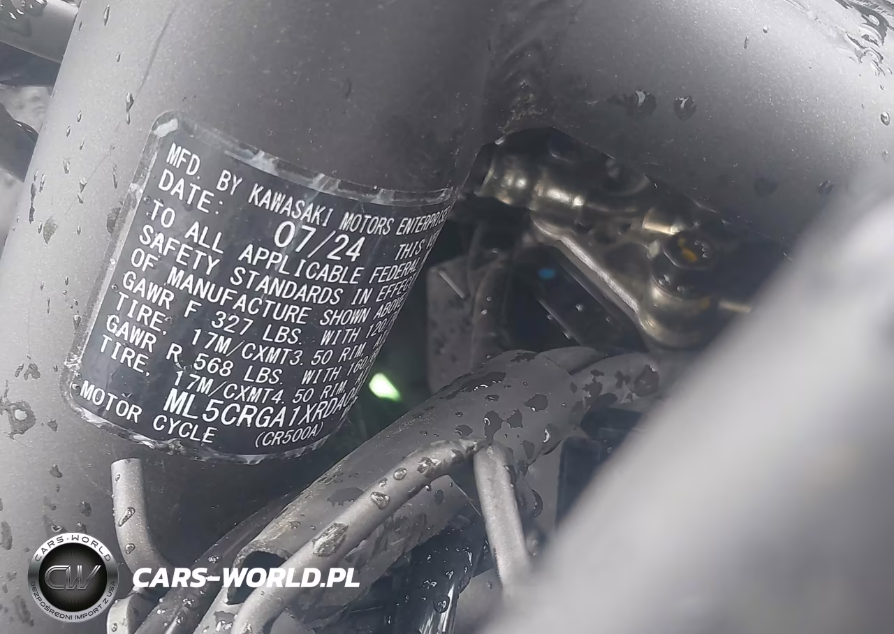 2024 Kawasaki Cr500 VIN:ML5CRGA1XRDA04191 - 10