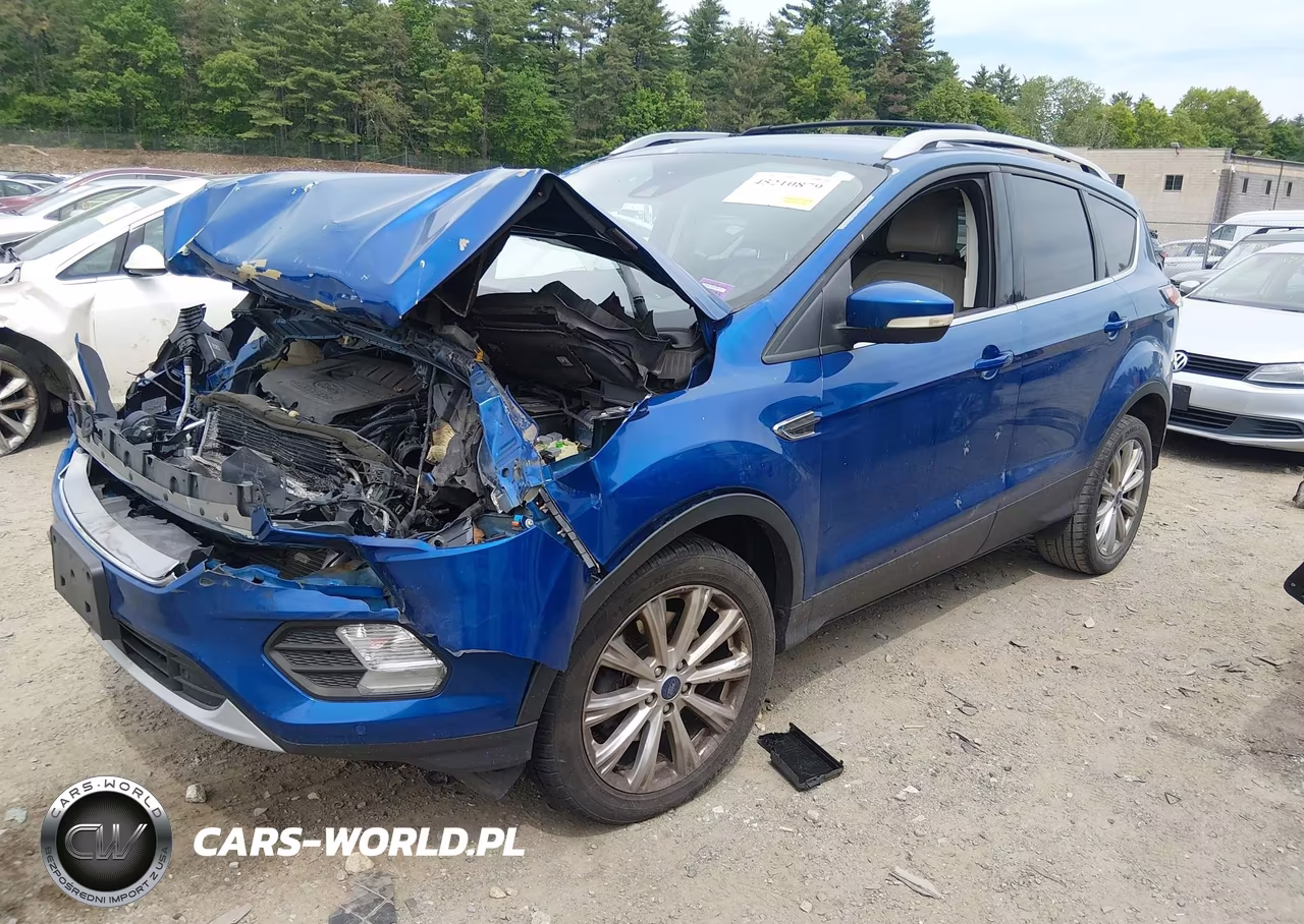 2017 Ford Escape Titanium VIN:1FMCU9JD1HUA35265 - 2