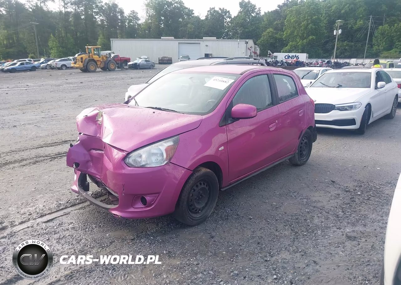 2015 Mitsubishi Mirage De VIN:ML32A3HJ7FH031389 - 2