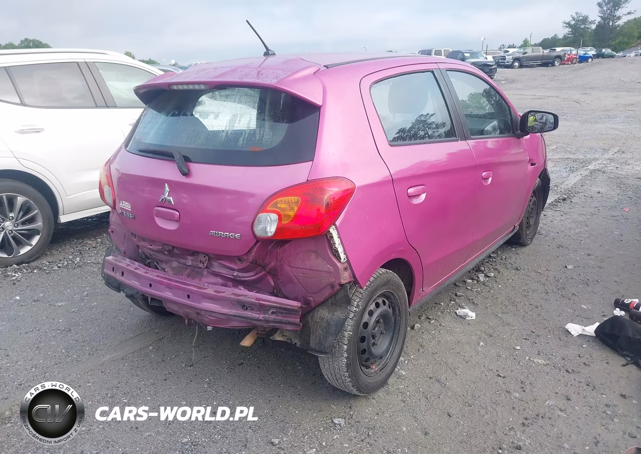 2015 Mitsubishi Mirage De VIN:ML32A3HJ7FH031389 - 4