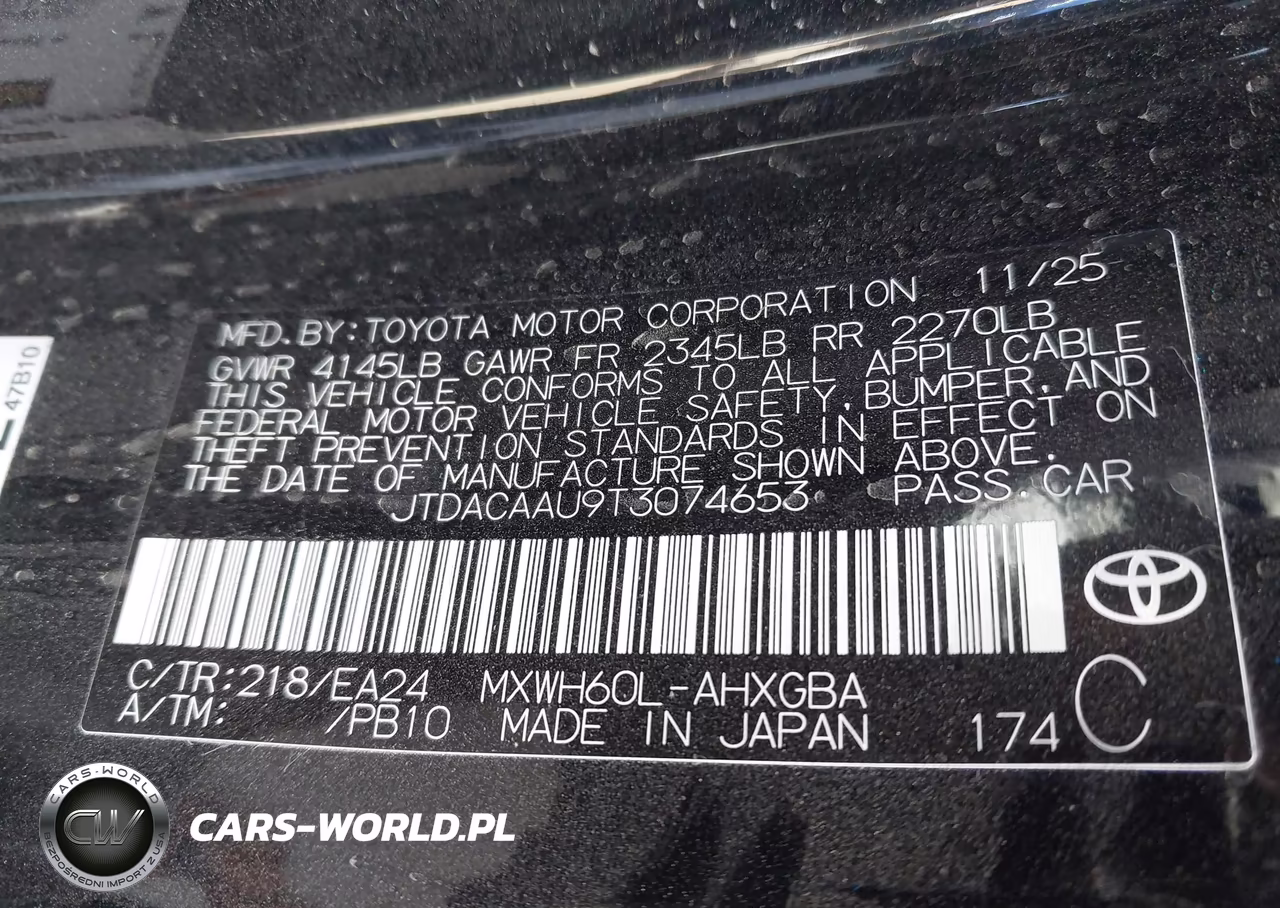 2026 Toyota Prius Nightshade VIN:JTDACAAU9T3074653 - 9