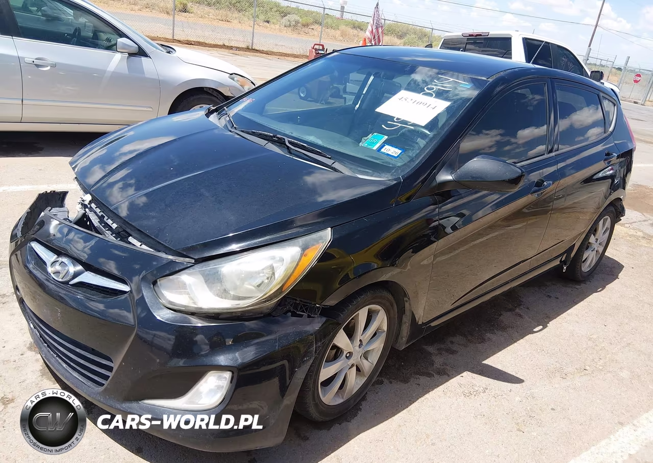 2012 Hyundai Accent Se VIN:KMHCU5AE0CU037857 - 2