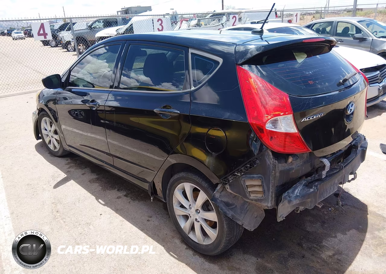 2012 Hyundai Accent Se VIN:KMHCU5AE0CU037857 - 3