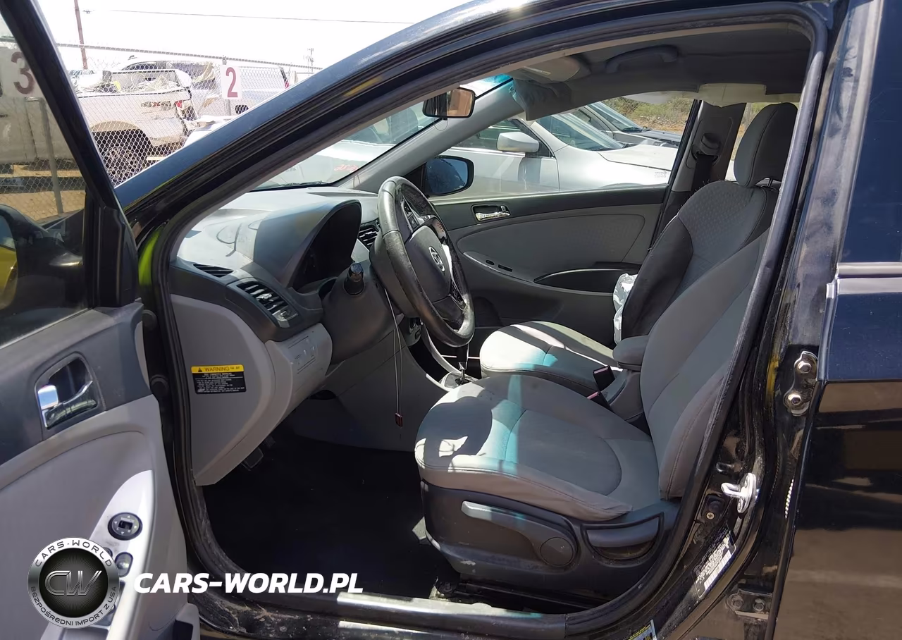 2012 Hyundai Accent Se VIN:KMHCU5AE0CU037857 - 5