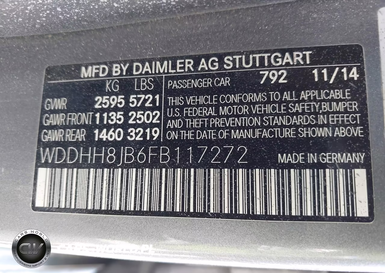 2015 Mercedes-Benz E 350 4Matic VIN:WDDHH8JB6FB117272 - 9